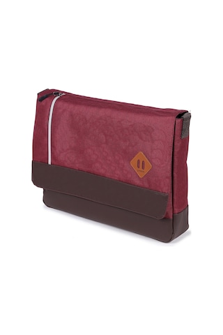 Strong 15.6 Inch Laptop Bölmeli Omuz Askılı Postacı Çantası Kft04 Bordo