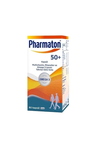 Pharmaton Vitality 50 Plus 60 Kapsül