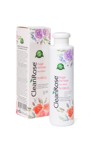 Clean Rose Cleanrose Doğal Gül Suyu %100 Natural 390 Ml