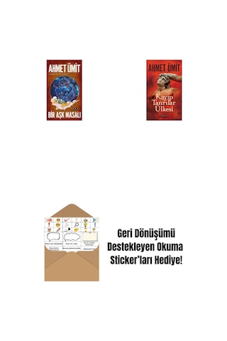 Bir Aşk Masalı + Kayıp Tanrılar Ülkesi + Okuma Sticker'ları