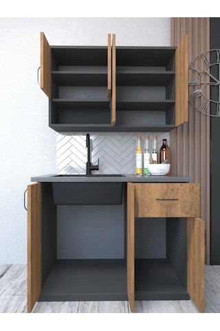 Ahşap Hazır Mutfak Dolabı