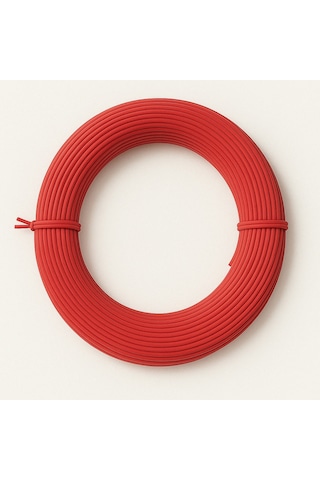 Nyaf H05v-k 0,50 Mm² Çok Damarlı Kablo - Kırmızı - 10 Metre