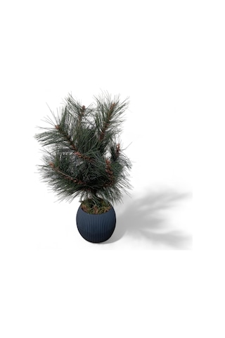 Masaüstü Dekoratif Mini Nordic Çam Ağacı 37 Cm Yeşil