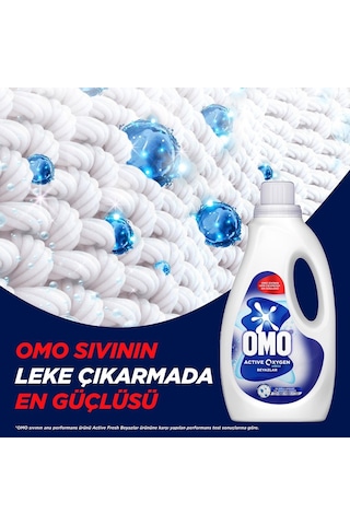 Omo Active Oxygen Sıvı Deterjan 4 x 1500 ML