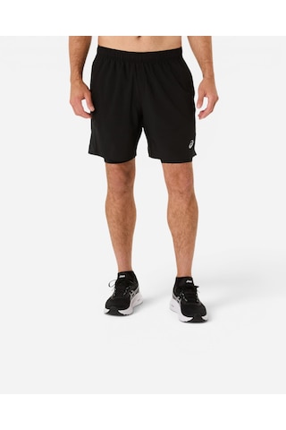 Asics Asıcs Sılver 2-n-1 7ın Short Erkek Siyah Şort 2011d234-001