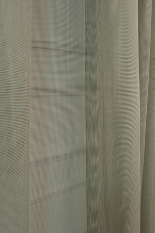 Ütü Sevmez Düz Kurşunlu Tül Perde Pilesiz Kahverengi-2486-kahverengi