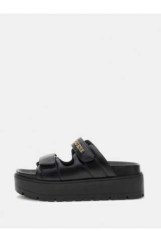 Guess Faxon Kadın Siyah Sandalet Fljfaxele03-black Siyah