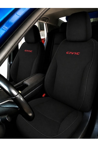 Civic Kırmızı Yazılı Civic Fc5 Fb7 Fd6 İes Vtec 2 İle Uyumlu Kolt
