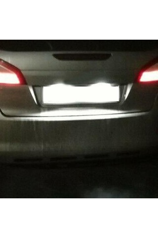 Jaguar Xf X250 Xj X351 İçin Araç Led Plaka Lambası