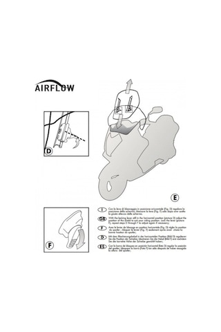 Af5600 Piaggio Mp3 Yourban 125-300 11-18 Rüzgar Siperlik