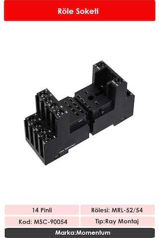 Momentum Röle Soketi 14 Pin MSC-90054