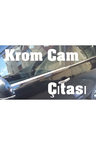 Dodge Journey Krom Cam Lat Çıtası Paslanmaz Çelik Krom 6 Parça