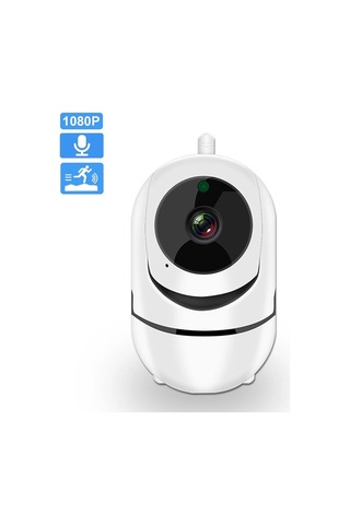 Teltree Ev Güvenliği Kamerası, 1080p Hd, 360 Hareket İzleme, İki Yönlü Ses, İrfalı Gece Görüşü, Akıllı Wifi, Uygulama İle Kontrol Edilebilir
