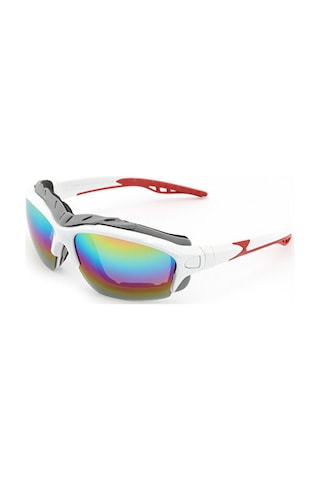 Esrada Kayak Gözlüğü Antifog Ventilli Uv Korumalı Güneş Kar Gözlük Beyaz Gökkuşağı Cam Snowboard Sporu 06 Beyaz