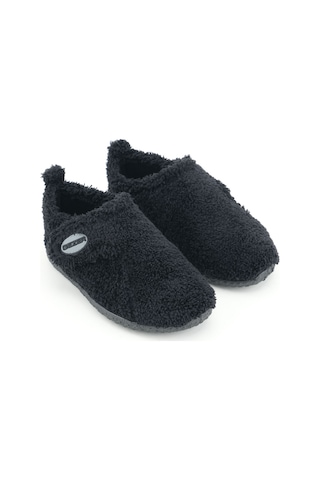 Gezer Erkek Çocuk Kışlık Tek Cırtlı Ayarlanabilir Pvc Taban Ev Okul Kreş Panduf Ga2kpm.03421.00.010.0c Siyah