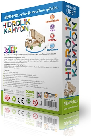 Stemist Box Hidrolik Kamyon - Stem Eğitim Kiti