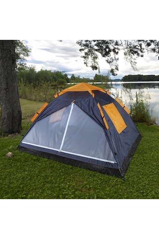North Pacific Otomatik Çadır - 4 Kişilik Antrasit