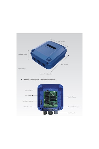 Etna Hydropan2s-aps Tekli Hidrofor/dalgıç Panosu 220v-2,2 Kw