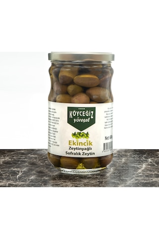 Köyceğiz Yöresel Ekincik Sofralık Zeytin 600 G