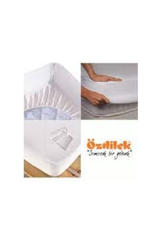 Özdilek 150 X 200 Cm Çift Kişilik Sıvı Geçirmez Lastikli Alez Fit