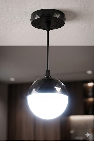 24w Çok Fonksiyonlu Led Top Ampul Takımı ,hem Tavan Askılı Hem Seyyar Fişli Kablolu Set,fişli Taşınabilir Gece Lambası