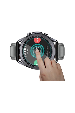 Ally Sm Galaxy Uyumlu Watch 3 45mm Kırılmaz Cam Ekran Koruyucu- 5775