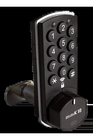 Minik10 Şifreli Standart Çekmece Ve Dolap Kilidi Gri