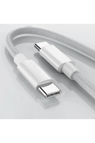 Hızlı Şarj Kablosu 15/15 Pro Type-c To Type-c Hasır Örgü 1 Metre Hızlı Şarj Kablosu 1 Adet Hızlı Şarj Kablosu 15/15 Pro Type-c To Type-c Hasır Örgü 1 Metre Hızlı Şarj Kablosu 1 Adet