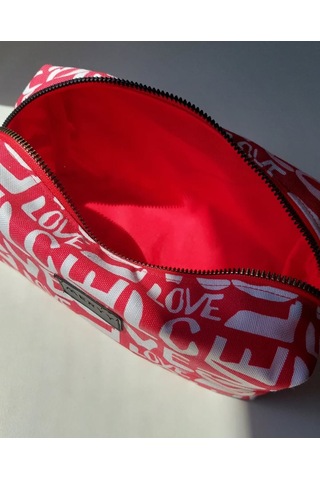 Meryy Collection Makyaj Organizer Çanta Love Desen Tek Ebat