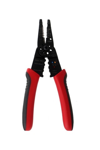 Didadodo Çok Renkli 50 Çelik Kablo Soyma Ve Pense Aleti - Profesyonel Elektrikçi Ekipmanı Çok Renkli