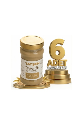 Tatşen Tahin 6x300 Gr Cam
