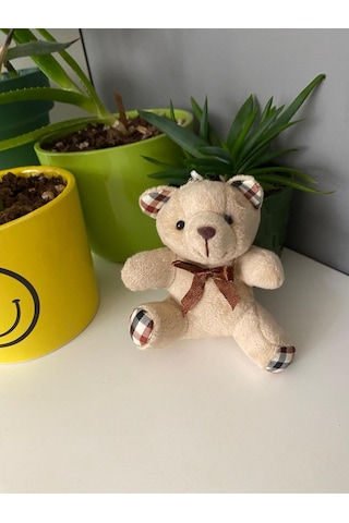 Ayıcık Figürlü Büyük Boy Peluş 4'li Anahtarlık