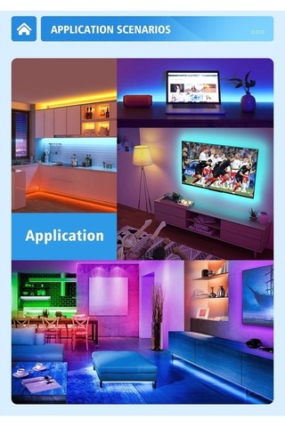 Opulentliving Geeroyoo Wifi Rgb Led Şerit Işık - Usb 5v, Müzikli, 5050 Led, 100-750cm Uzunluk Seçenekleri Diğer