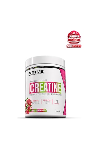 Prime Nutrition Creatine 420 Gram Watermelon Candy Karpuz