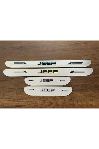 Jeep Aynalı Kapı Eşiği 4'lü Set