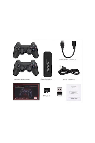 Sepetinegelsin X2 Plus Game Stick, Retro i, Hd Video Oyun Konsolu, 3d Retro Oyun, Dahili 30000 Oyun