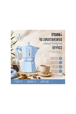Ocak Üstü Espresso Pişirici, 130ml, Alüminyum Gövde