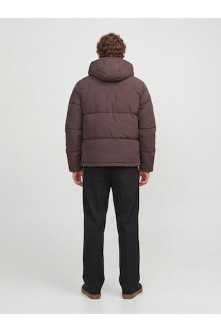 Jack & Jones Erkek Ayarlanabilir Bagcikli Kapüsonlu Puffer Ceket - Galaxy - 12303930 Java