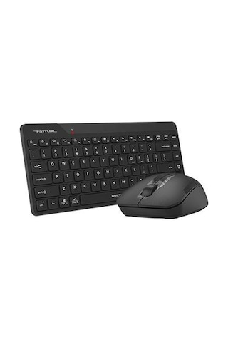 A4 Tech Fg2200 Aır2 Mini Kablosuz Klavye Mouse Seti, Usb, Siyah Optik