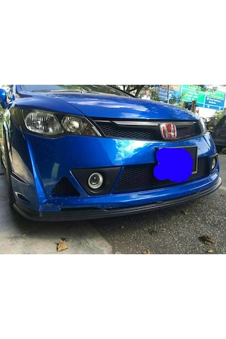 Honda Civic Fd6 Mugen Rr Ön Lip Plastik Parlak Siyah 2006-2012 Rr