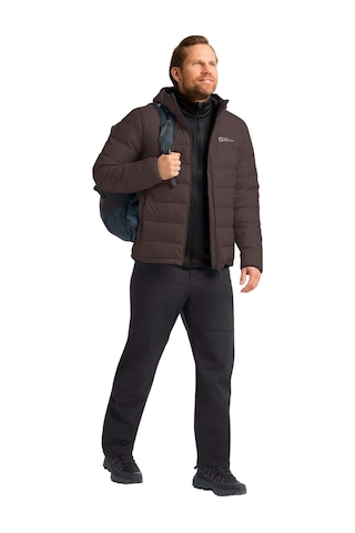 Jack Wolfskın Jack Wolfskin Ather Down Hoody Rds Erkek Kahverengi Outdoor Ceketi D0108 Kahve