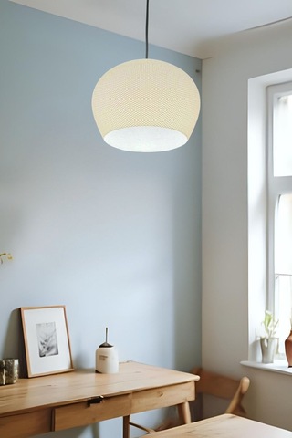 Rustik İskandinav Serisi Beton Görünümlü Tekli Avize Sarkıt Çevre Dostu Avize Salon Mutfak Çok Renkli