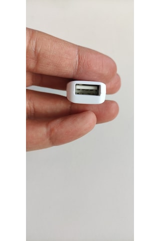 Samsung Uyumlu Typc-e To Usb Otg Dönüştürücü Beyaz Gh96-12489a