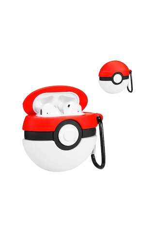 Bipower Apple Uyumlu AirPods 1-2 Kılıf Poke Topu