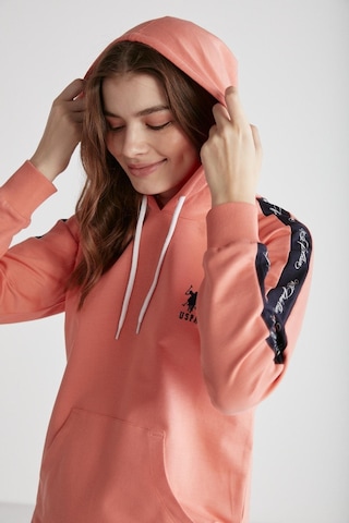 U.s. Polo Assn. 16946 Kadın Kapşonlu Pijama Takımı 001