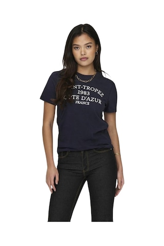 Only Kadın T-shirt 15320504 Sky