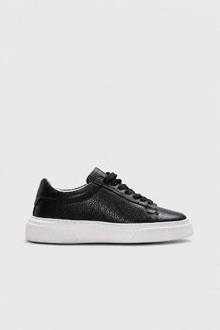 Fast Step Hakiki Deri Erkek Casual Ayakkabı 216ga888 Siyah
