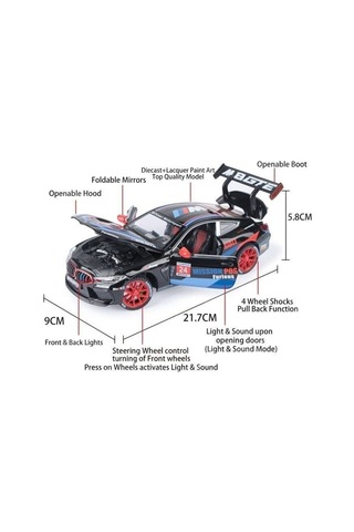 Kızılkaya Bmw 1/24 Kutulu Model Araba Dc24233