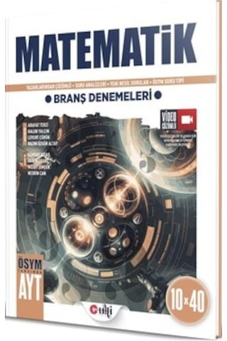 Ulti Yayınları Ayt Matematik 10 X 40 Branş Denemeleri