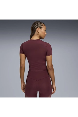Puma W Shape Baby Tee Kırmızı Kadın Crop